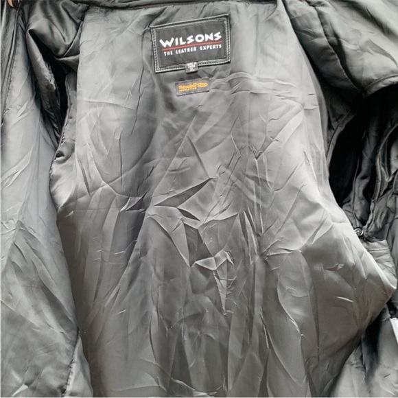 📌 NWOT Vintage Wilson’s Leather Trench Coat - Picture 5 of 9